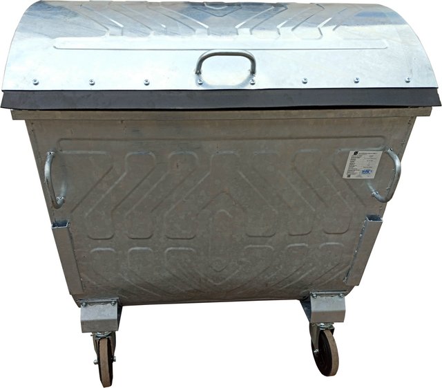 Євроконтейнер сталевий оцинкований ЕКО БАР, 1100л